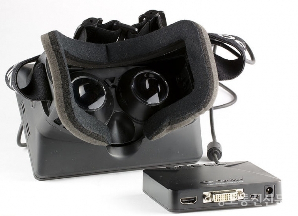 VR채험관에 마련된 '오큘러스 리프트'