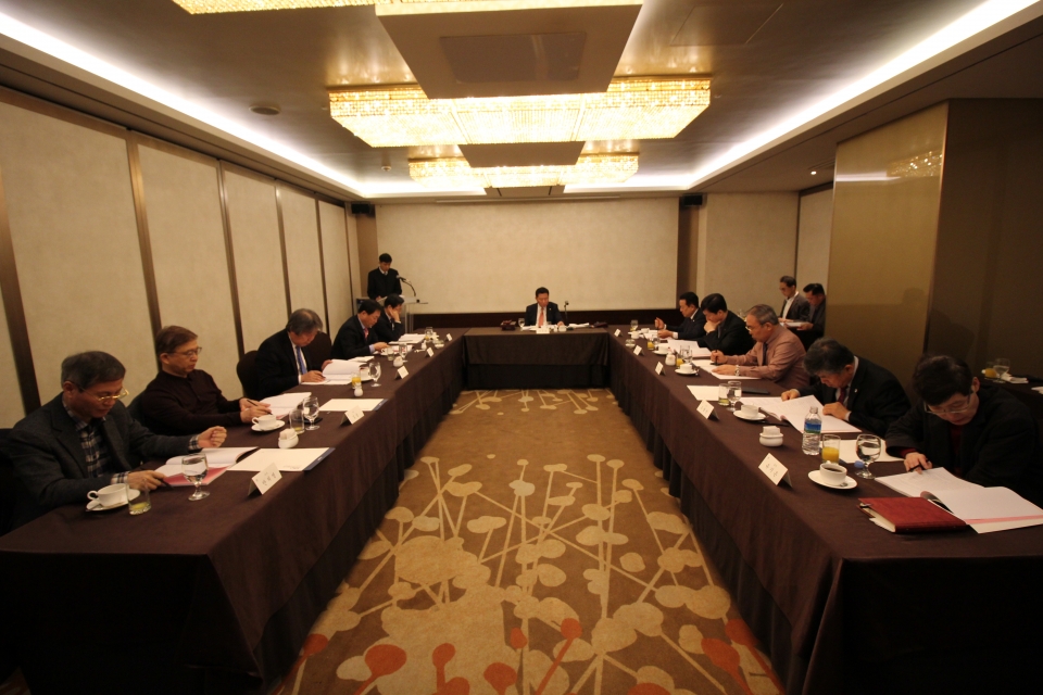 한국정보통신산업연구원이 최근 서울 쉐라톤 팔래스강남호텔에서 제24차 이사회를 개최했다. [사진=KICI]
