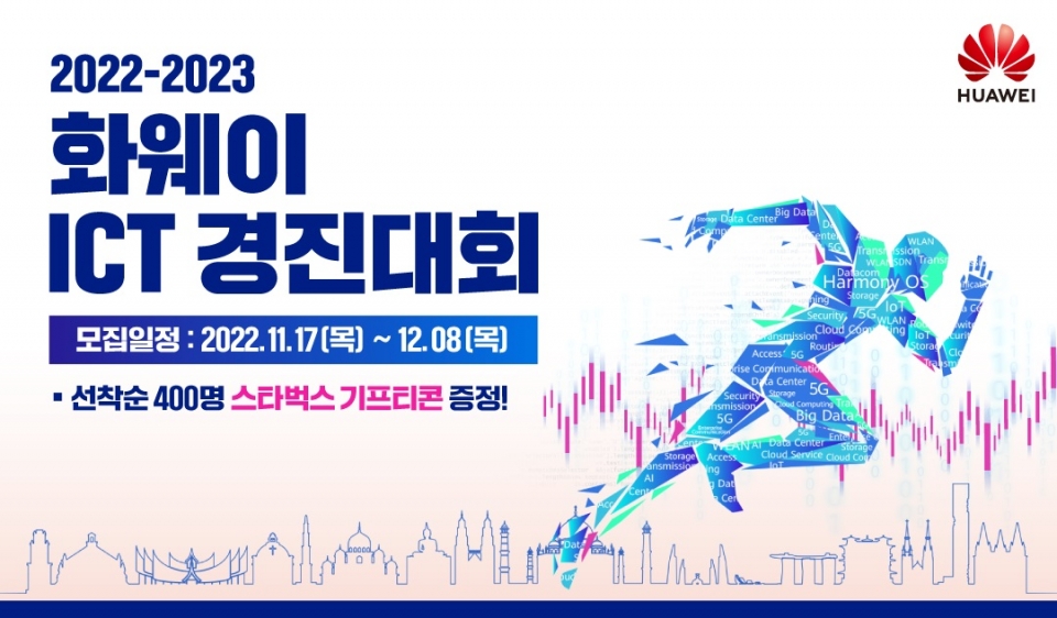 ‘2022-2023 화웨이 ICT 경진대회’ 한국 참가자 모집