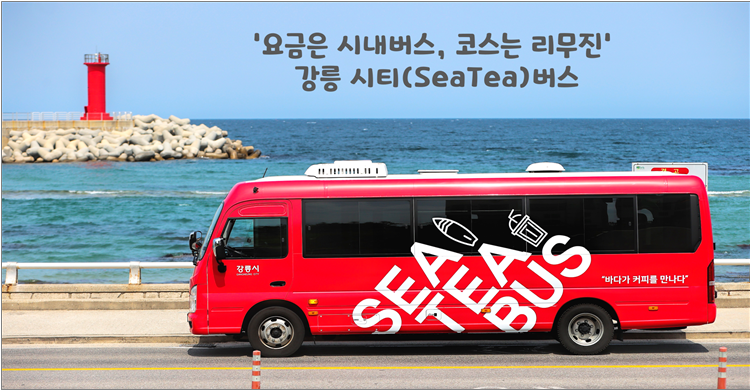 강릉시 ‘시티(SeaTea) 버스’. [사진=국토부]