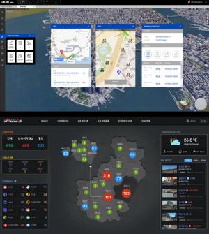 이에이트-다리소프트, 도시환경 모니터링사업 협약