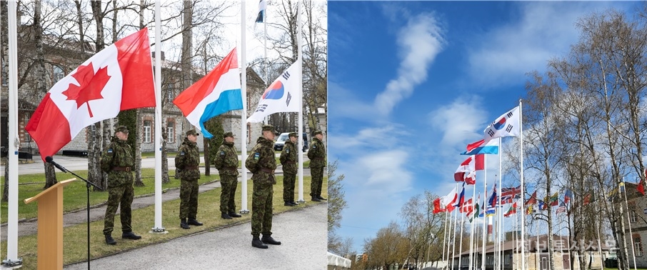 한국의 '북대서양조약기구 사이버방위센터(NATO CCDCOE)' 정회원 가입 행사가 지난 5일 오후(현지시간 기준) CCDCOE 본부가 있는 에스토니아 탈린에서 개최됐다. [사진=CCDCOE]