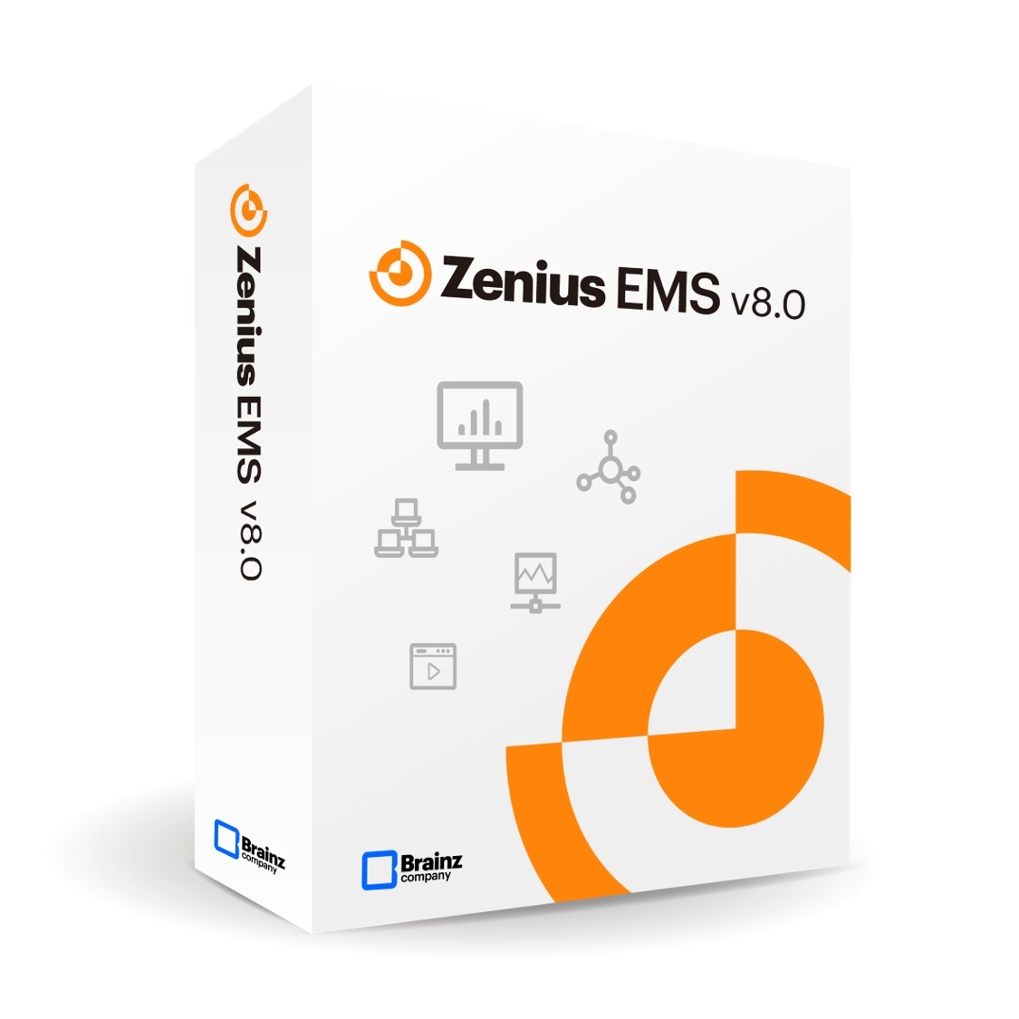 브레인즈컴퍼니의 ICT 인프라 통합관리 소프트웨어 'Zenius EMS v8.0'. [자료=브레인즈컴퍼니]