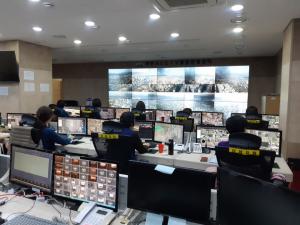 지자체 스마트한 CCTV통합관제센터, 안전도시 견인