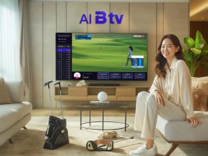SK브로드밴드 B tv ‘AI 골프’ 서비스 선봬